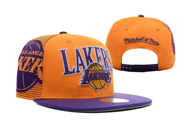 NBA Los Angeles Lakers M&N Snapback Hat NU14